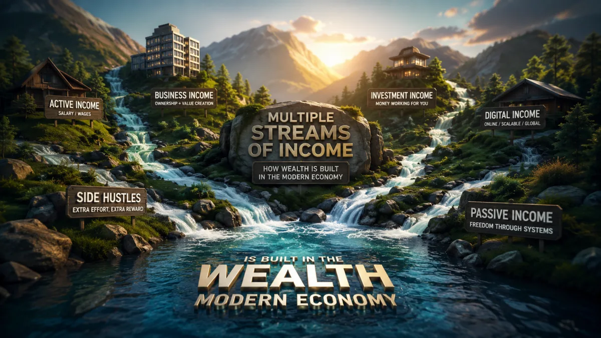Multiple Streams of Income: How Wealth Is Built in the Modern Economy