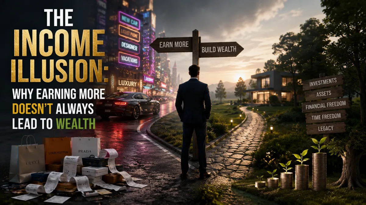The Income Illusion: Why Earning More Doesn't Always Lead to Wealth