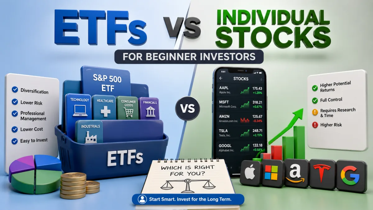 The Diversification Decision: ETFs, Individual Stocks, and the Beginner Investor
