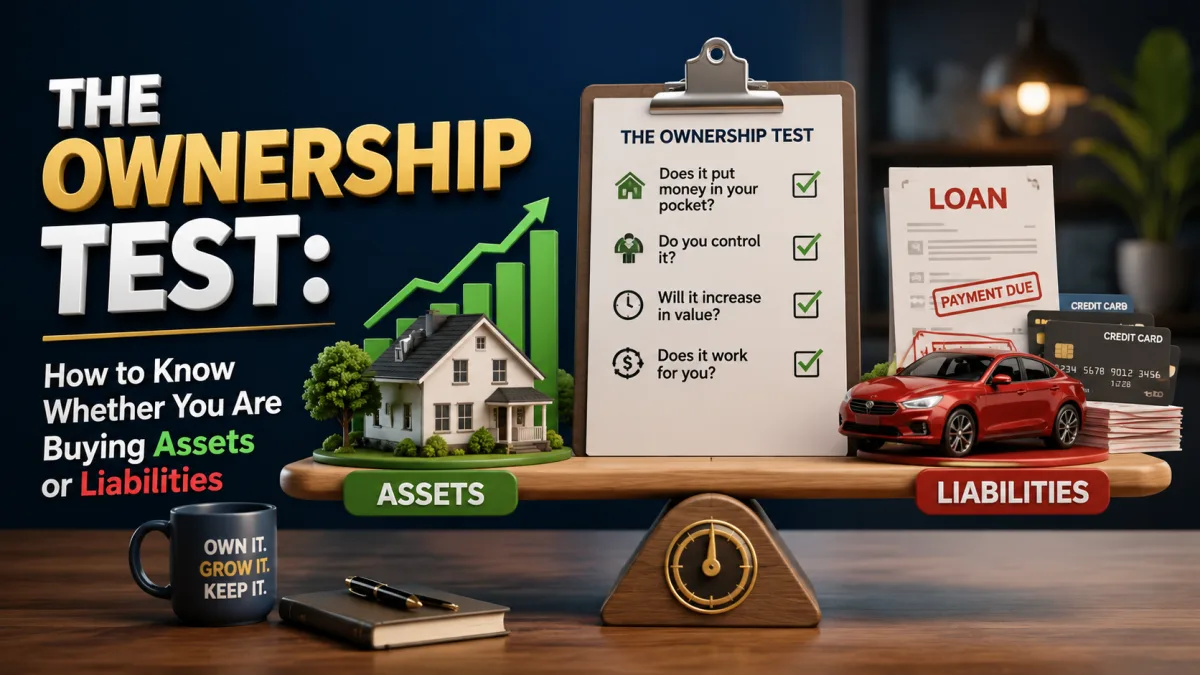 The Ownership Test: How to Know Whether You Are Buying Assets or Liabilities